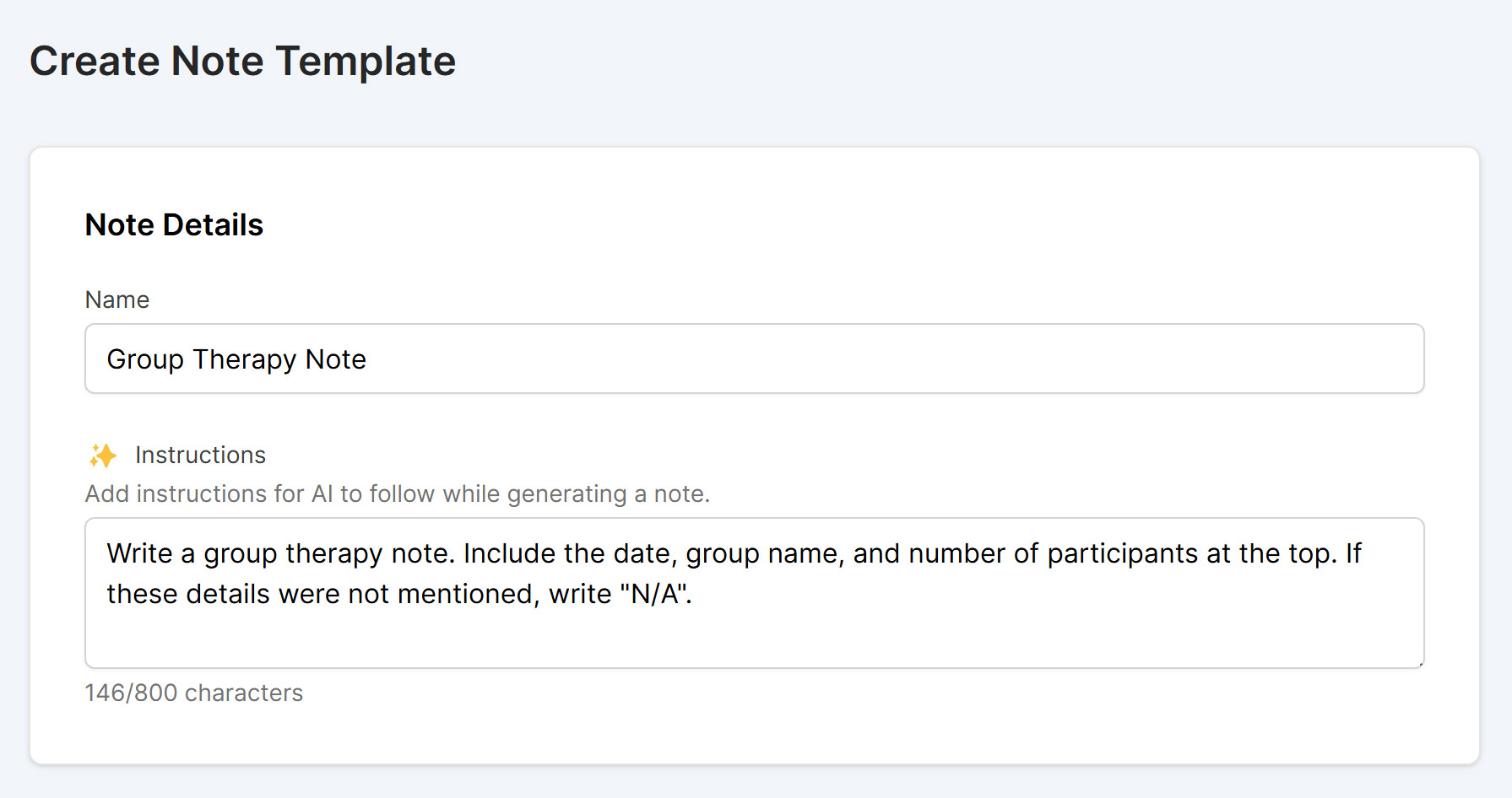 How to create a note template – Apollo Notes