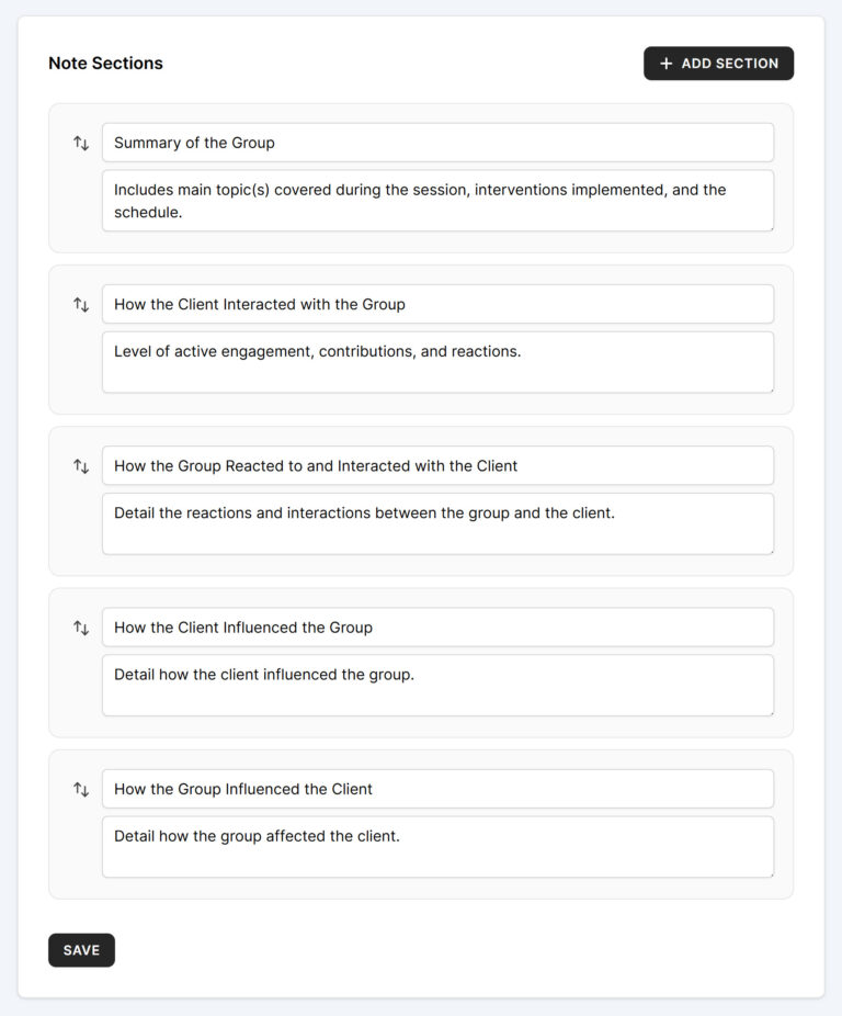 How to create a note template – Apollo Notes